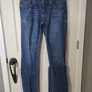 Women's Blue Jeans Extra Long